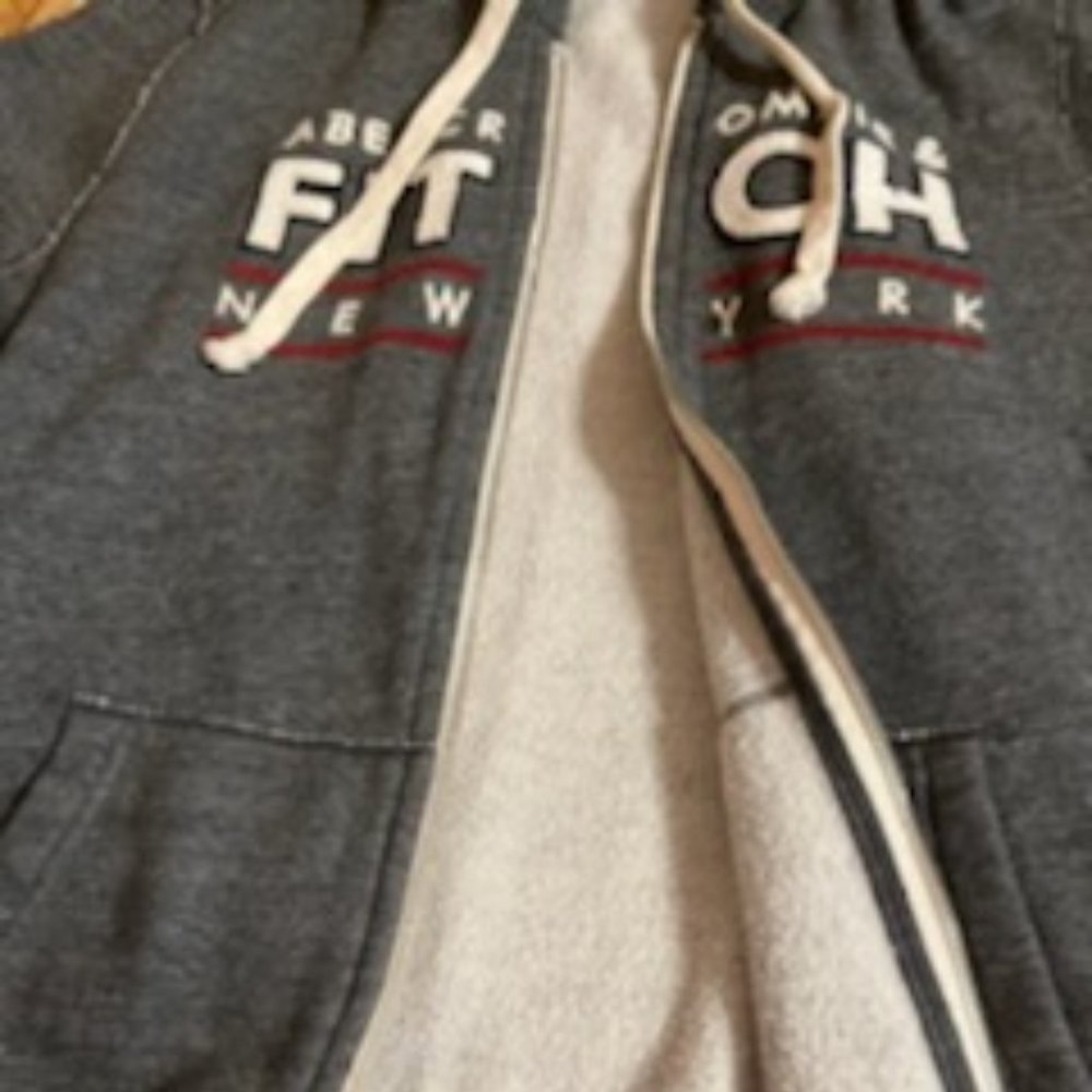 Abercrombie Men's Muscle fit Full Zip Hoodie -M - Picture 9 of 16